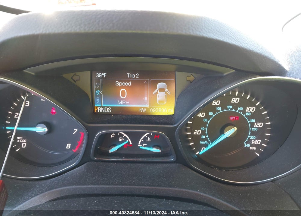 2016 FORD ESCAPE SE VIN: 1FMCU9G91GUA58191