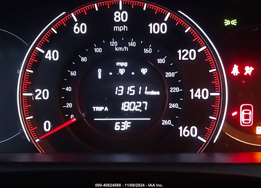 2016 HONDA ACCORD EX VIN: 1HGCT1A76GA012813