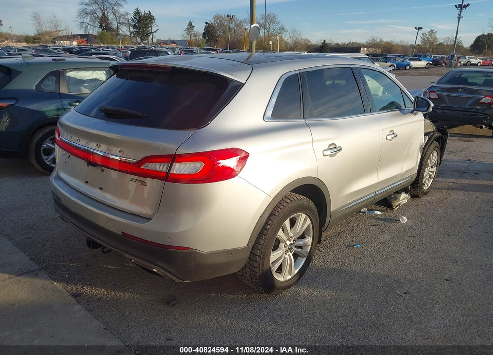 2016 LINCOLN MKX RESERVE VIN: 2LMTJ8LP2GBL54130