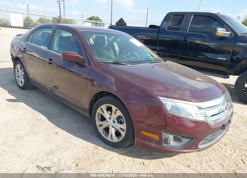 2012 FORD FUSION SE VIN: 3FAHP0HA7CR316775