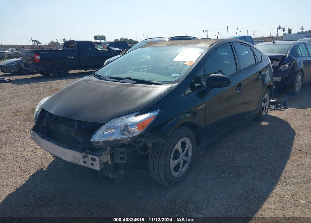 2014 TOYOTA PRIUS TWO VIN: JTDKN3DU8E1752782