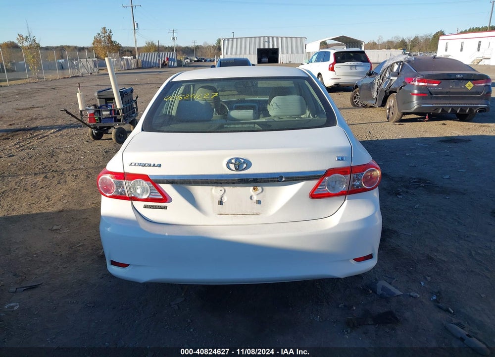 2011 TOYOTA COROLLA LE VIN: 2T1BU4EE6BC657550