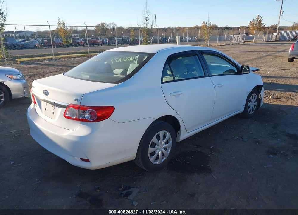 2011 TOYOTA COROLLA LE VIN: 2T1BU4EE6BC657550