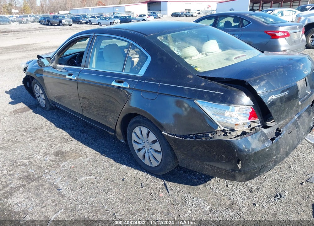 2008 HONDA ACCORD 2.4 LX VIN: 1HGCP26398A153618