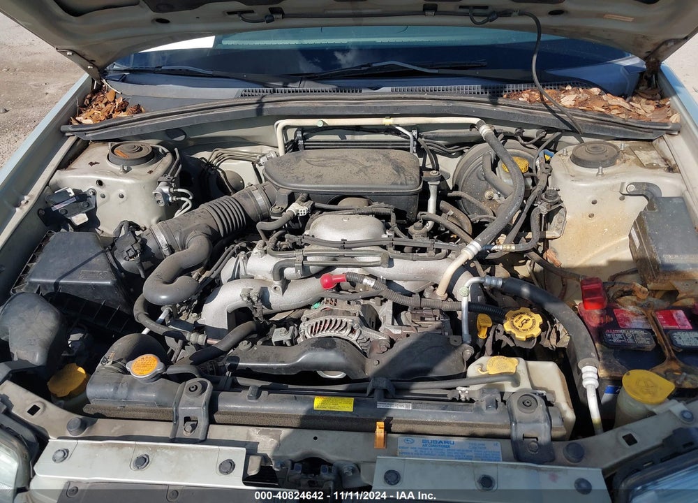 2006 SUBARU FORESTER 2.5X VIN: JF1SG63696H739634