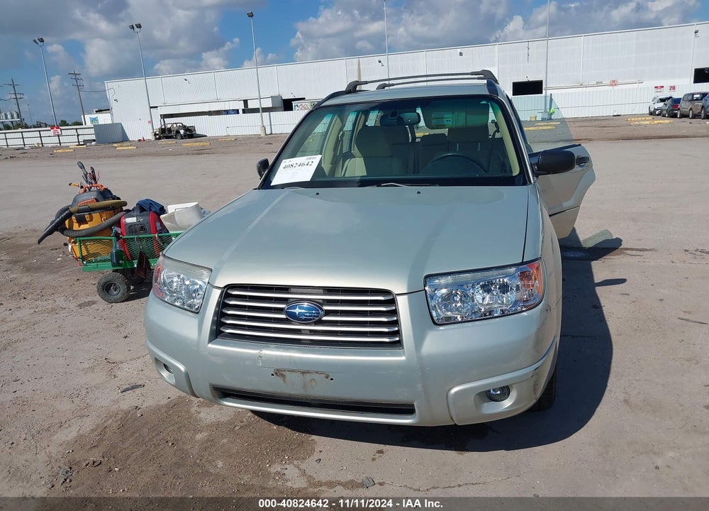 2006 SUBARU FORESTER 2.5X VIN: JF1SG63696H739634