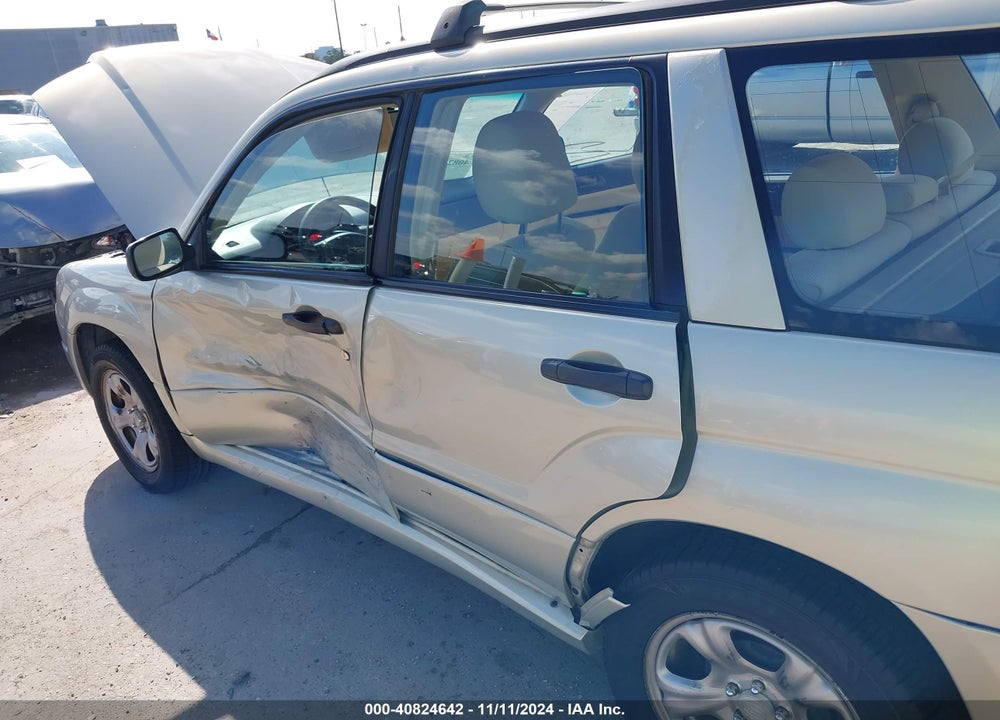 2006 SUBARU FORESTER 2.5X VIN: JF1SG63696H739634