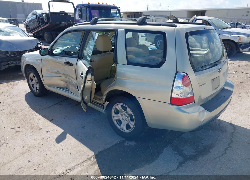 2006 SUBARU FORESTER 2.5X VIN: JF1SG63696H739634