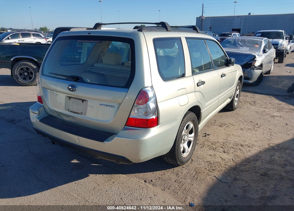 2006 SUBARU FORESTER 2.5X VIN: JF1SG63696H739634