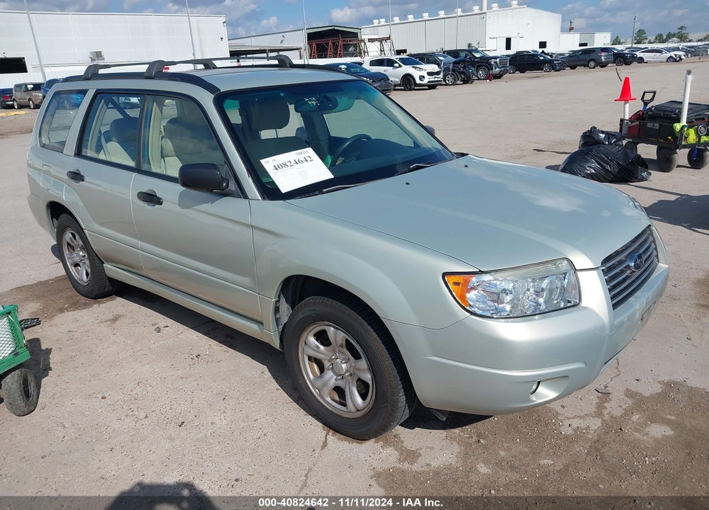 2006 SUBARU FORESTER 2.5X VIN: JF1SG63696H739634