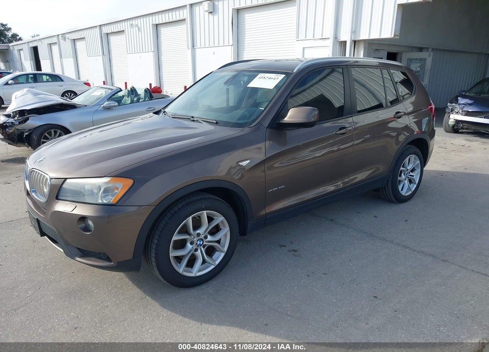 2011 BMW X3 XDRIVE35I VIN: 5UXWX7C57BLT78533