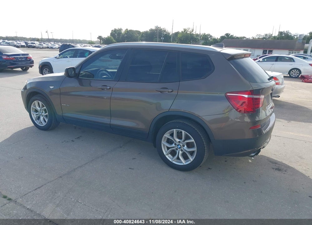 2011 BMW X3 XDRIVE35I VIN: 5UXWX7C57BLT78533