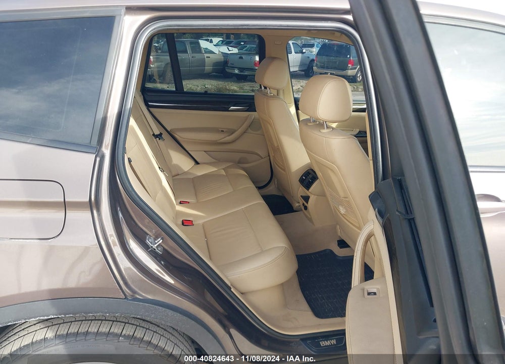 2011 BMW X3 XDRIVE35I VIN: 5UXWX7C57BLT78533