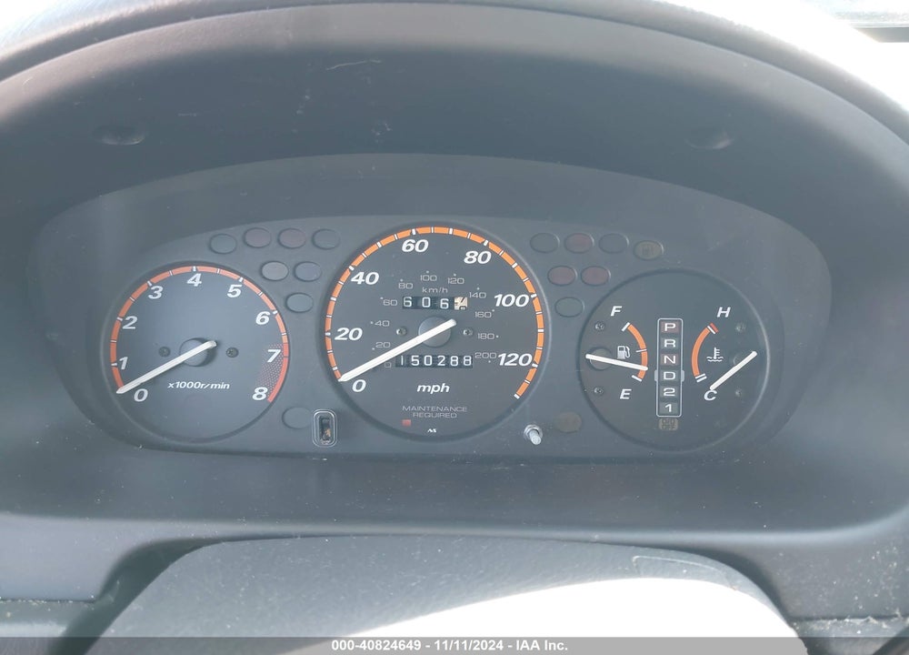 1999 HONDA CR-V EX VIN: JHLRD1865XC040502