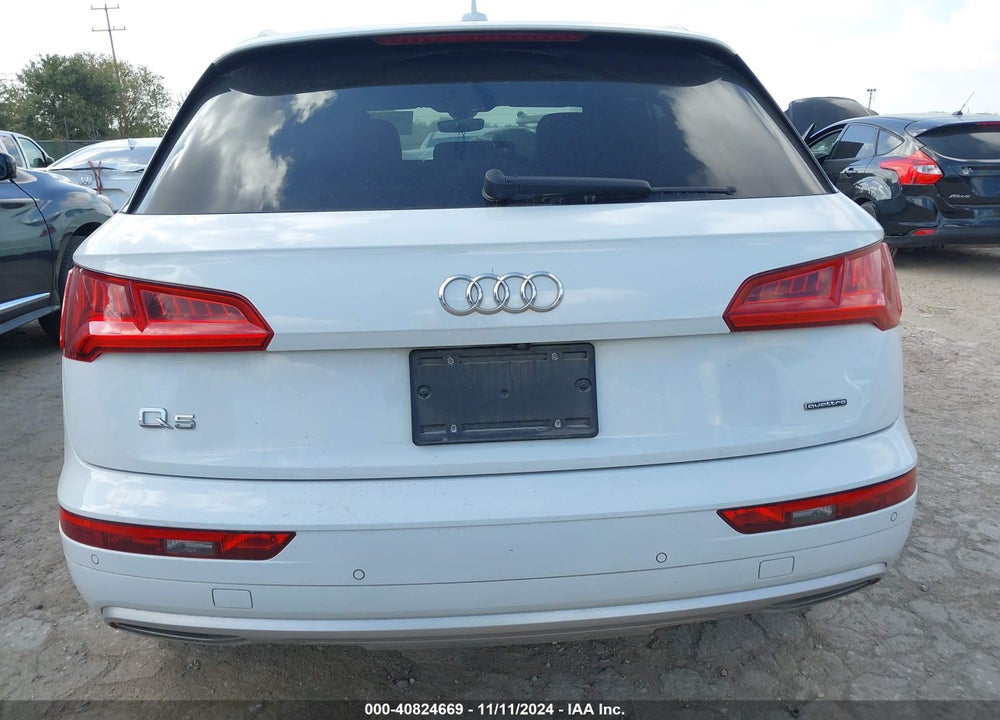 2019 AUDI Q5 45 PREMIUM VIN: WA1BNAFY9K2130325