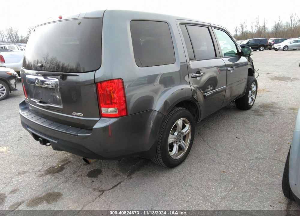 2015 HONDA PILOT EX-L VIN: 5FNYF4H55FB007092