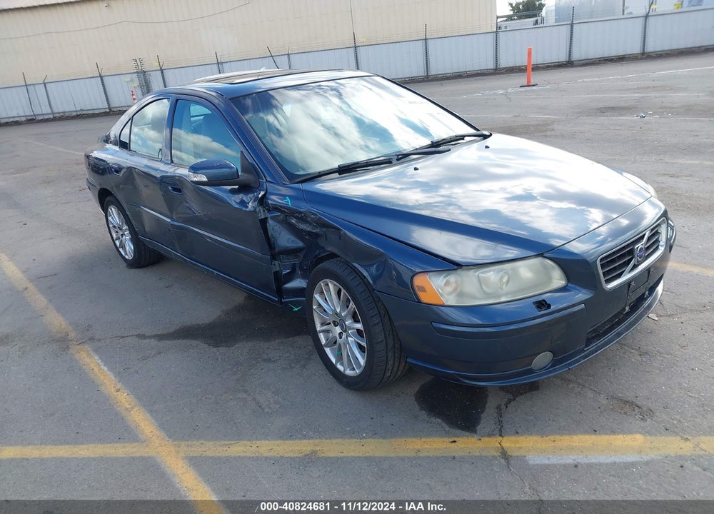 2007 VOLVO S60 2.5T VIN: YV1RS592472635072