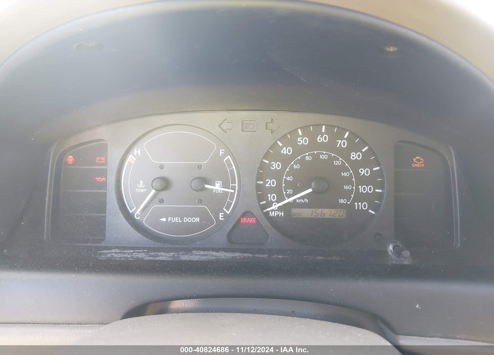 2000 TOYOTA COROLLA VE VIN: 2T1BR12E5YC376546