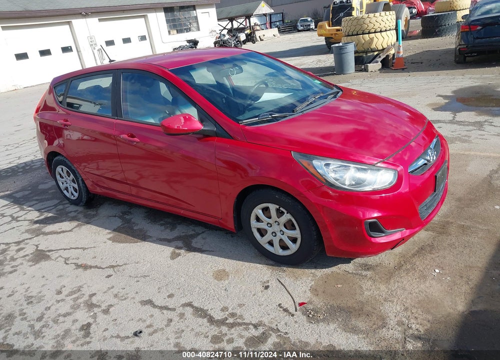2013 HYUNDAI ACCENT GS VIN: KMHCT5AE1DU099028