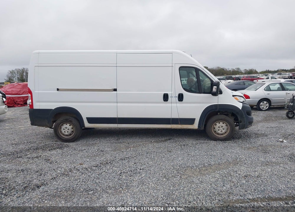 2023 RAM PROMASTER 2500 HIGH ROOF 159 WB VIN: 3C6LRVDG8PE598418