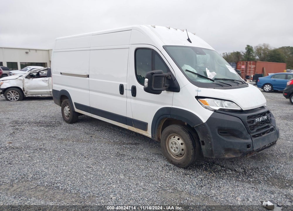 2023 RAM PROMASTER 2500 HIGH ROOF 159 WB VIN: 3C6LRVDG8PE598418