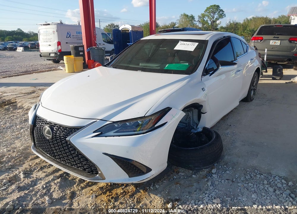 2019 LEXUS ES 350 F-SPORT VIN: 58ABZ1B11KU033499