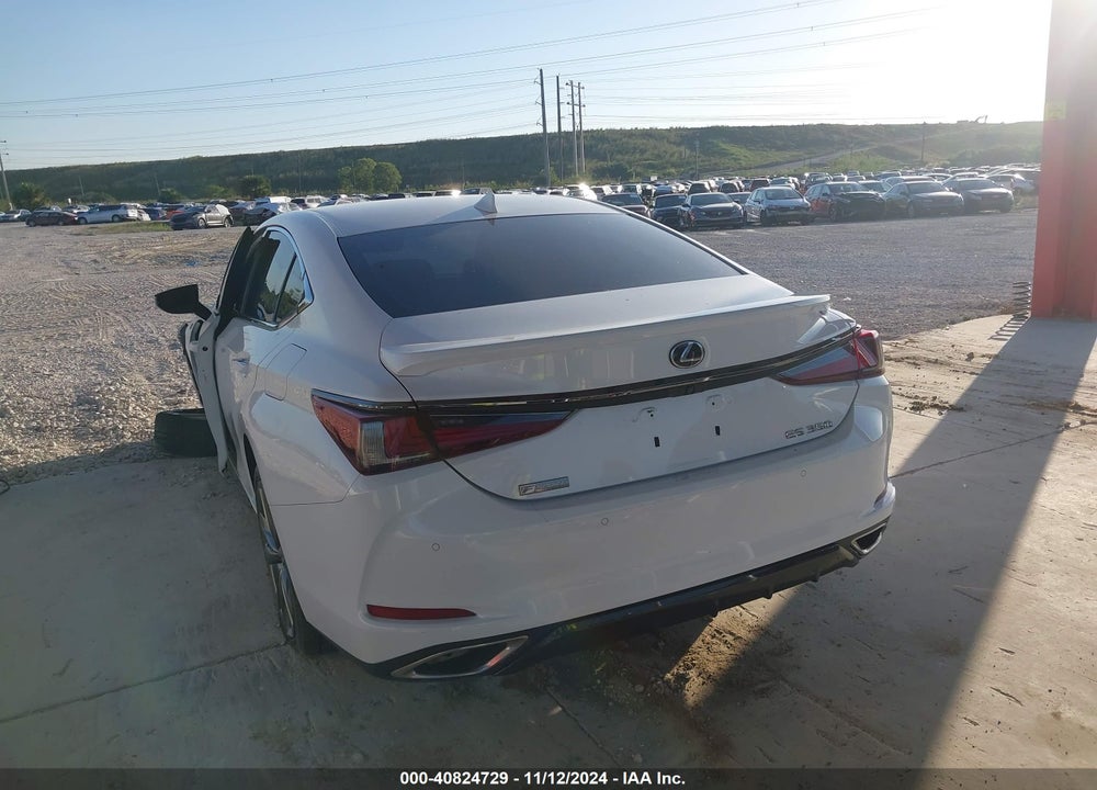 2019 LEXUS ES 350 F-SPORT VIN: 58ABZ1B11KU033499