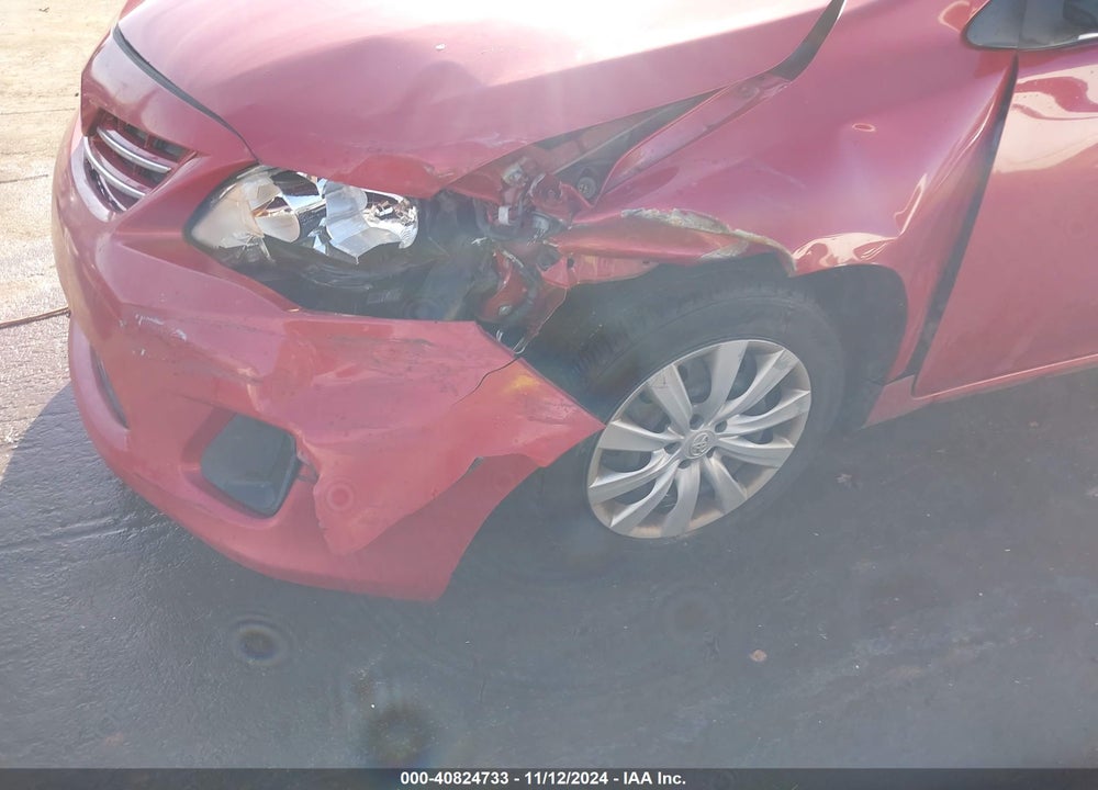 2013 TOYOTA COROLLA LE VIN: 2T1BU4EE8DC976323