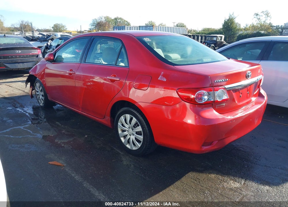 2013 TOYOTA COROLLA LE VIN: 2T1BU4EE8DC976323