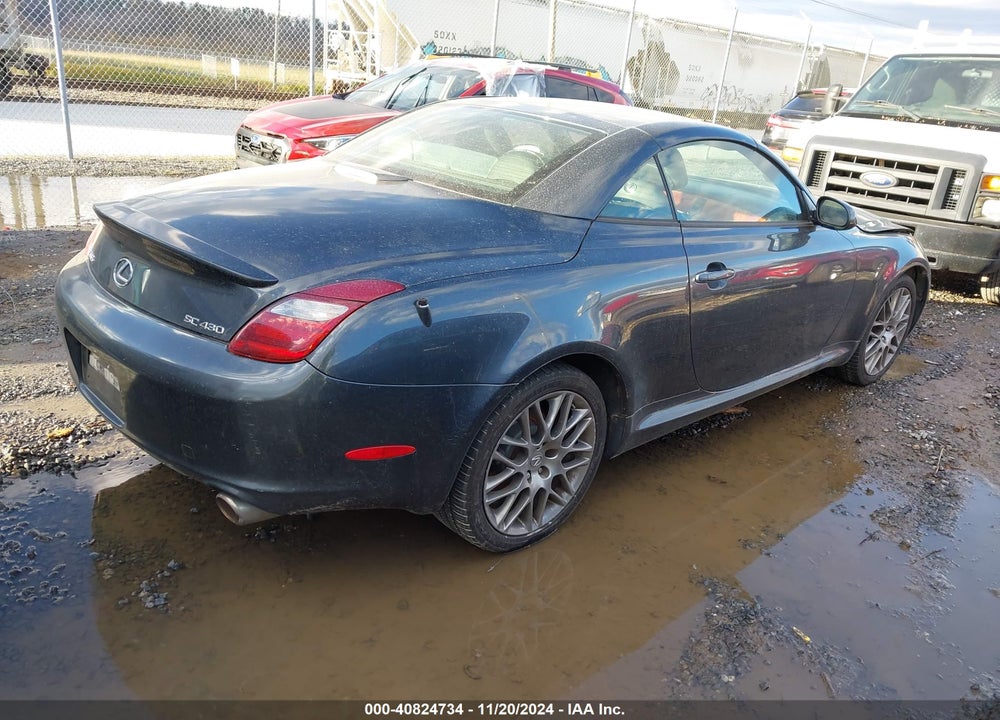 2006 LEXUS SC 430 VIN: JTHFN48Y469008425