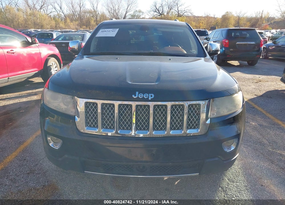 2011 JEEP GRAND CHEROKEE OVERLAND VIN: 1J4RR6GG1BC679291