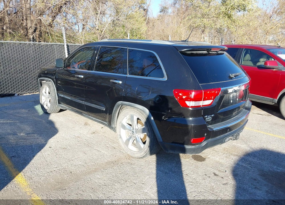 2011 JEEP GRAND CHEROKEE OVERLAND VIN: 1J4RR6GG1BC679291