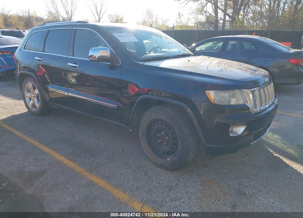 2011 JEEP GRAND CHEROKEE OVERLAND VIN: 1J4RR6GG1BC679291