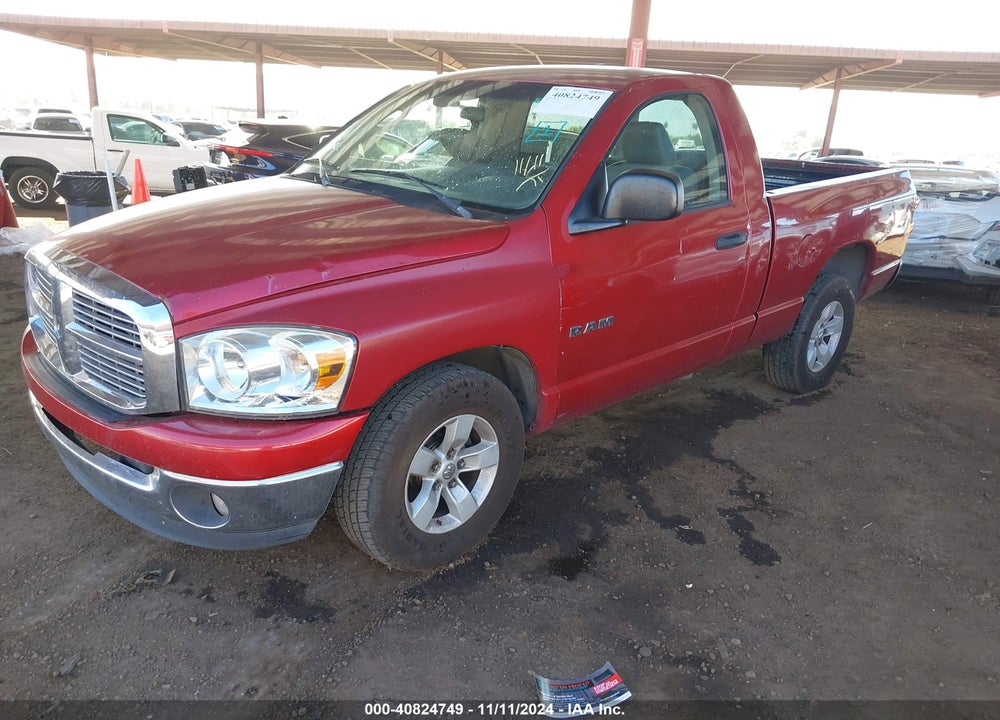 2008 DODGE RAM 1500 ST/SXT VIN: 1D7HA16K28J226034