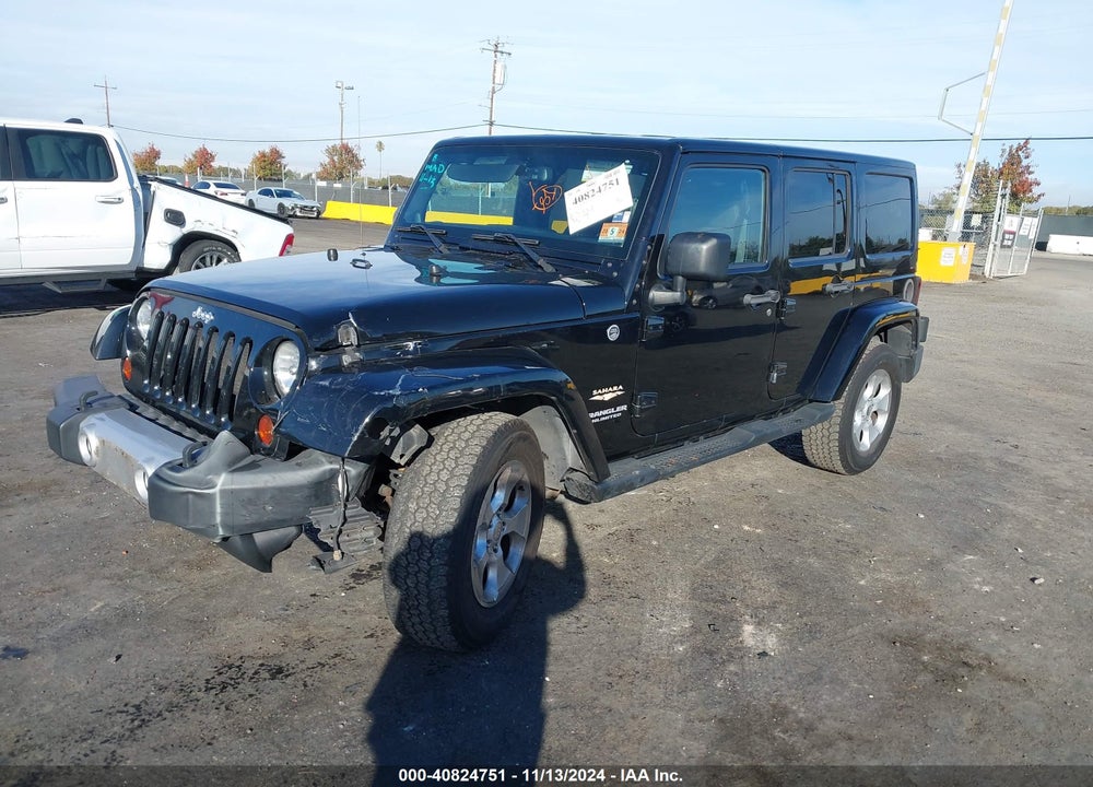 2013 JEEP WRANGLER UNLIMITED SAHARA VIN: 1C4HJWEG3DL611699