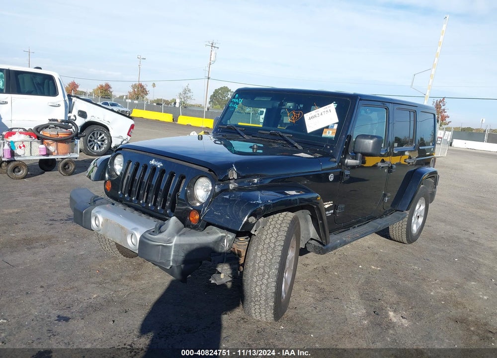 2013 JEEP WRANGLER UNLIMITED SAHARA VIN: 1C4HJWEG3DL611699