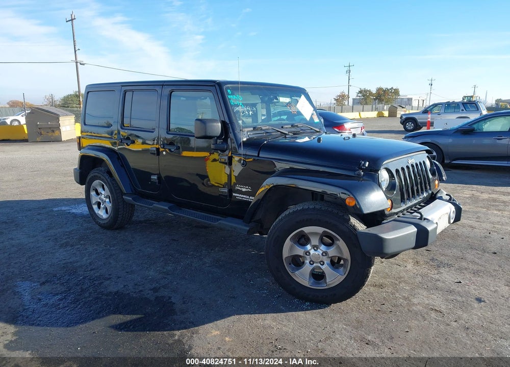 2013 JEEP WRANGLER UNLIMITED SAHARA VIN: 1C4HJWEG3DL611699