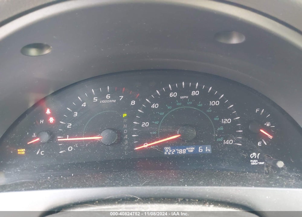 2009 TOYOTA CAMRY LE VIN: 4T1BE46K69U392459