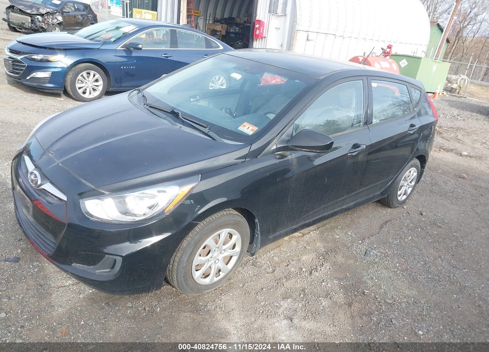 2013 HYUNDAI ACCENT GS VIN: KMHCT5AE6DU116034