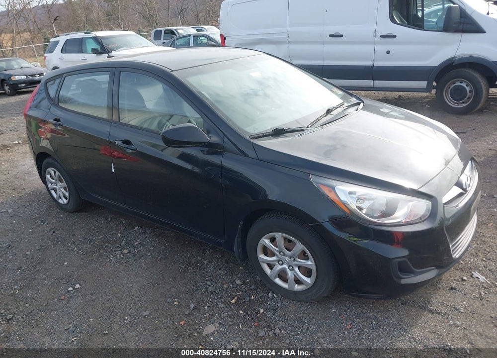 2013 HYUNDAI ACCENT GS VIN: KMHCT5AE6DU116034