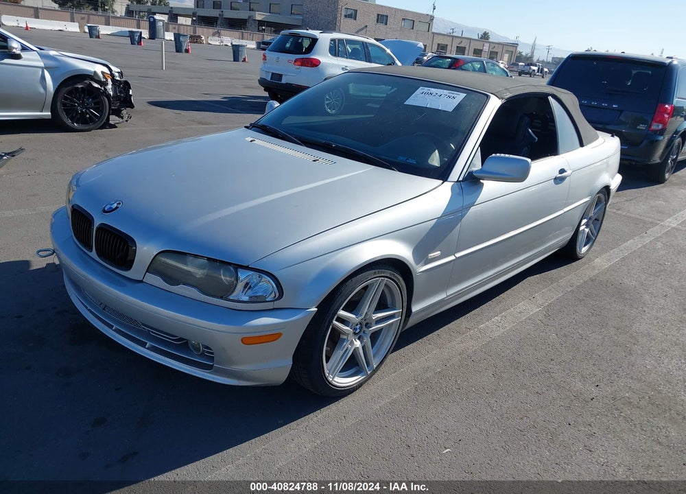 2002 BMW 330CI VIN: WBABS53472JU90235