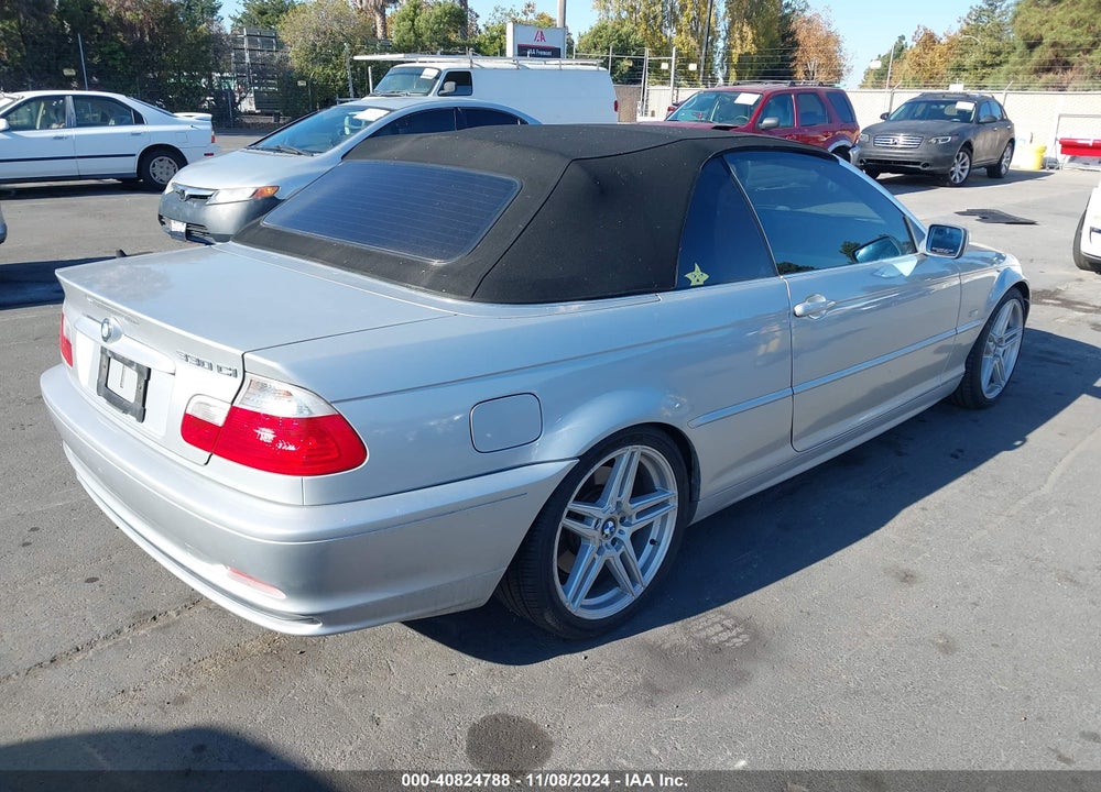 2002 BMW 330CI VIN: WBABS53472JU90235