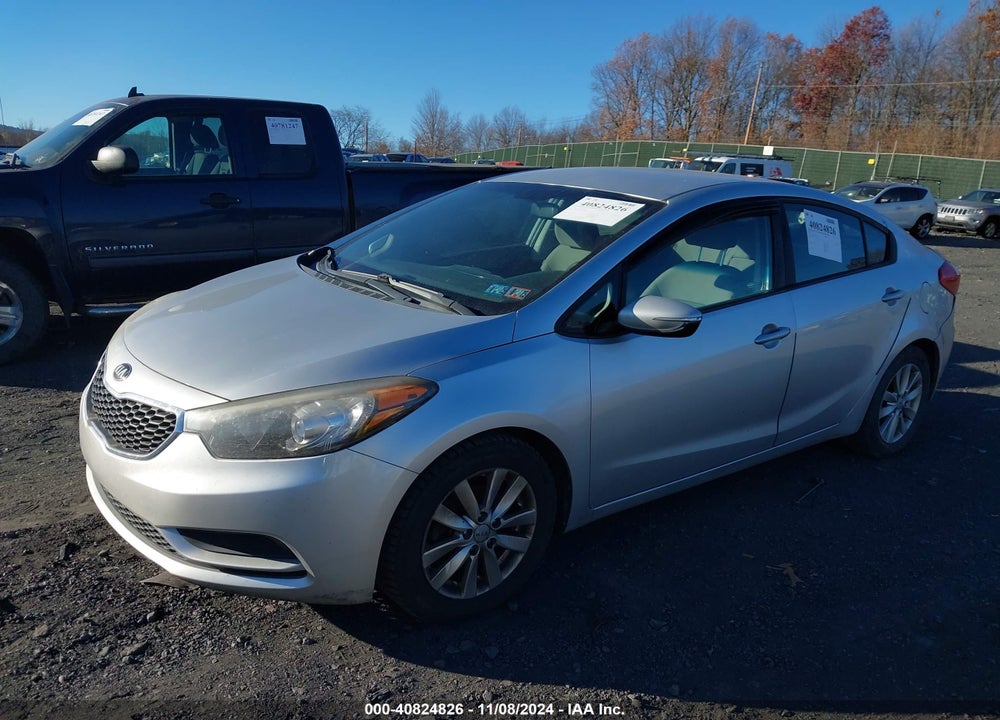 2014 KIA FORTE LX VIN: KNAFX4A64E5144108