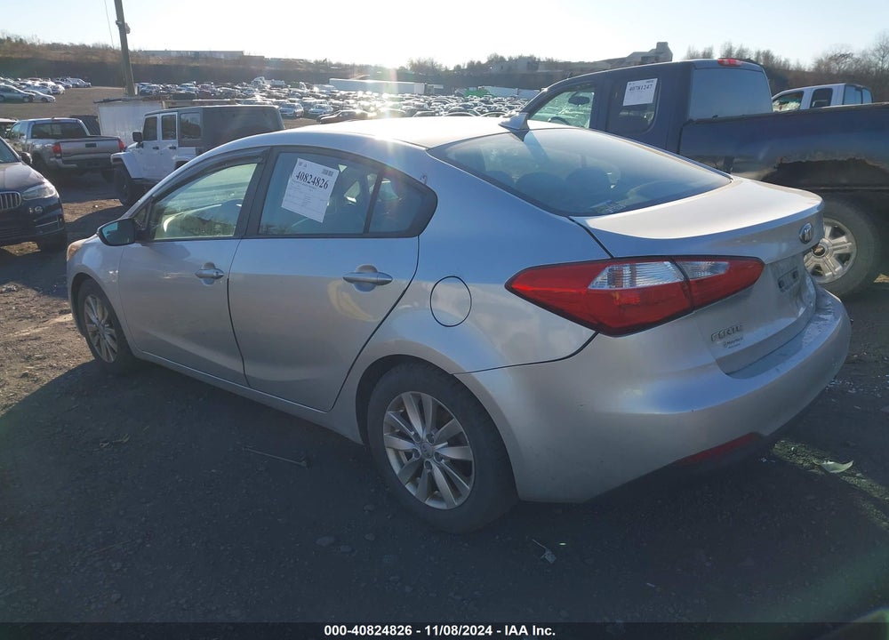 2014 KIA FORTE LX VIN: KNAFX4A64E5144108