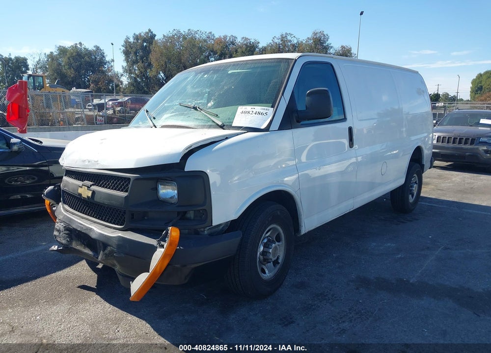2014 CHEVROLET EXPRESS 2500 WORK VAN VIN: 1GCWGFCG6E1167871