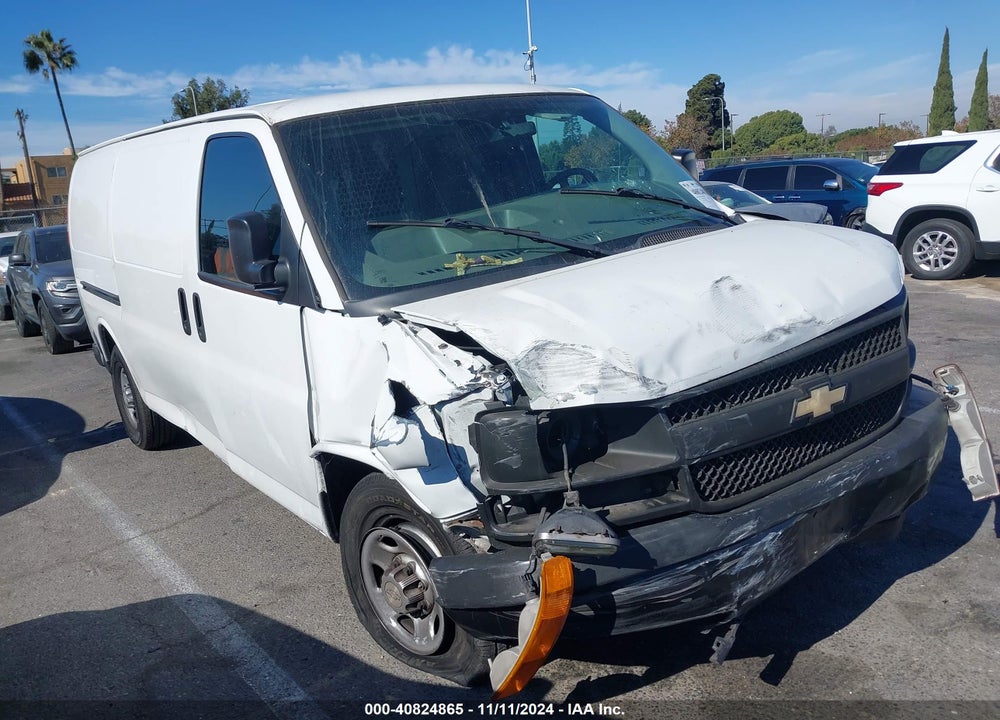 2014 CHEVROLET EXPRESS 2500 WORK VAN VIN: 1GCWGFCG6E1167871