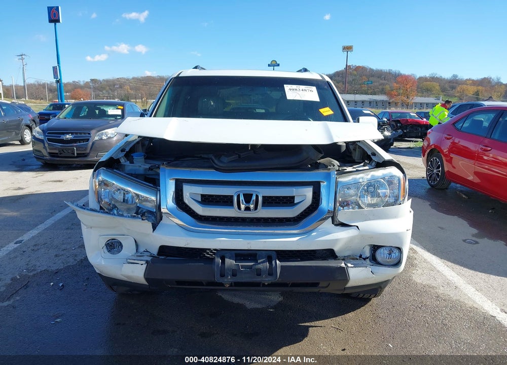 2010 HONDA PILOT EX-L VIN: 5FNYF4H51AB028871