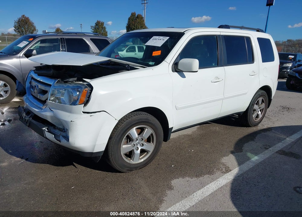 2010 HONDA PILOT EX-L VIN: 5FNYF4H51AB028871