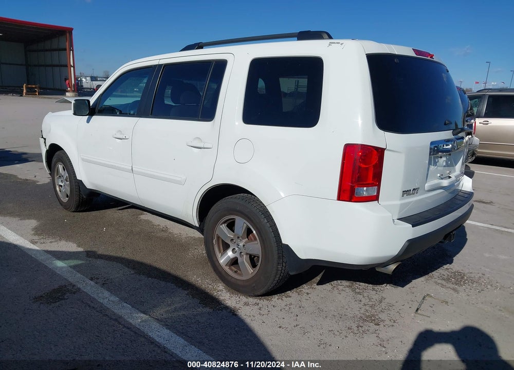 2010 HONDA PILOT EX-L VIN: 5FNYF4H51AB028871