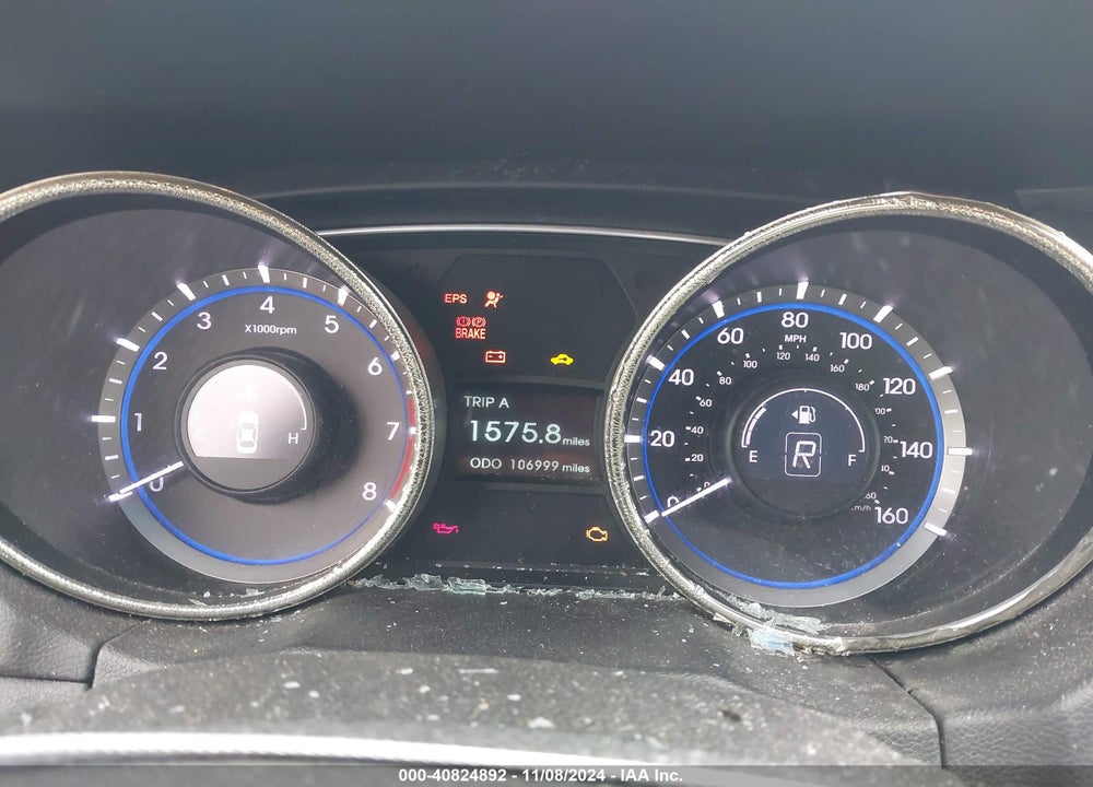 2011 HYUNDAI SONATA SE 2.0T VIN: 5NPEC4AB8BH317745